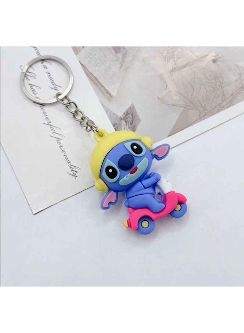 Stitch Rubber Keychain Shape 1 - Image 2